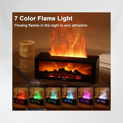 Aroma Humidifier Flame Essential Oil Diffuser