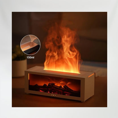 Aroma Humidifier Flame Essential Oil Diffuser