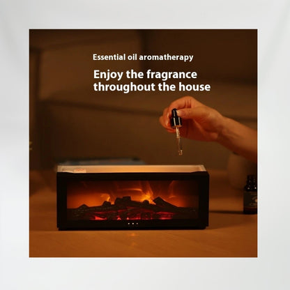 Aroma Humidifier Flame Essential Oil Diffuser