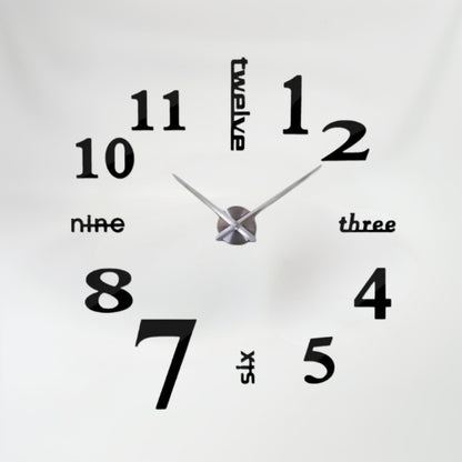 Creative Acrylic Mirror Wall Clock