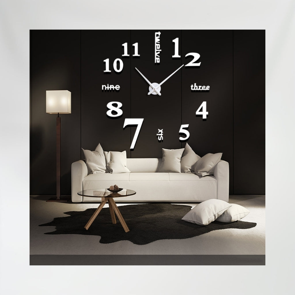 Creative Acrylic Mirror Wall Clock