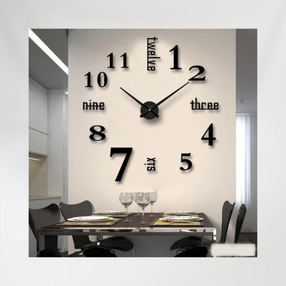 Creative Acrylic Mirror Wall Clock