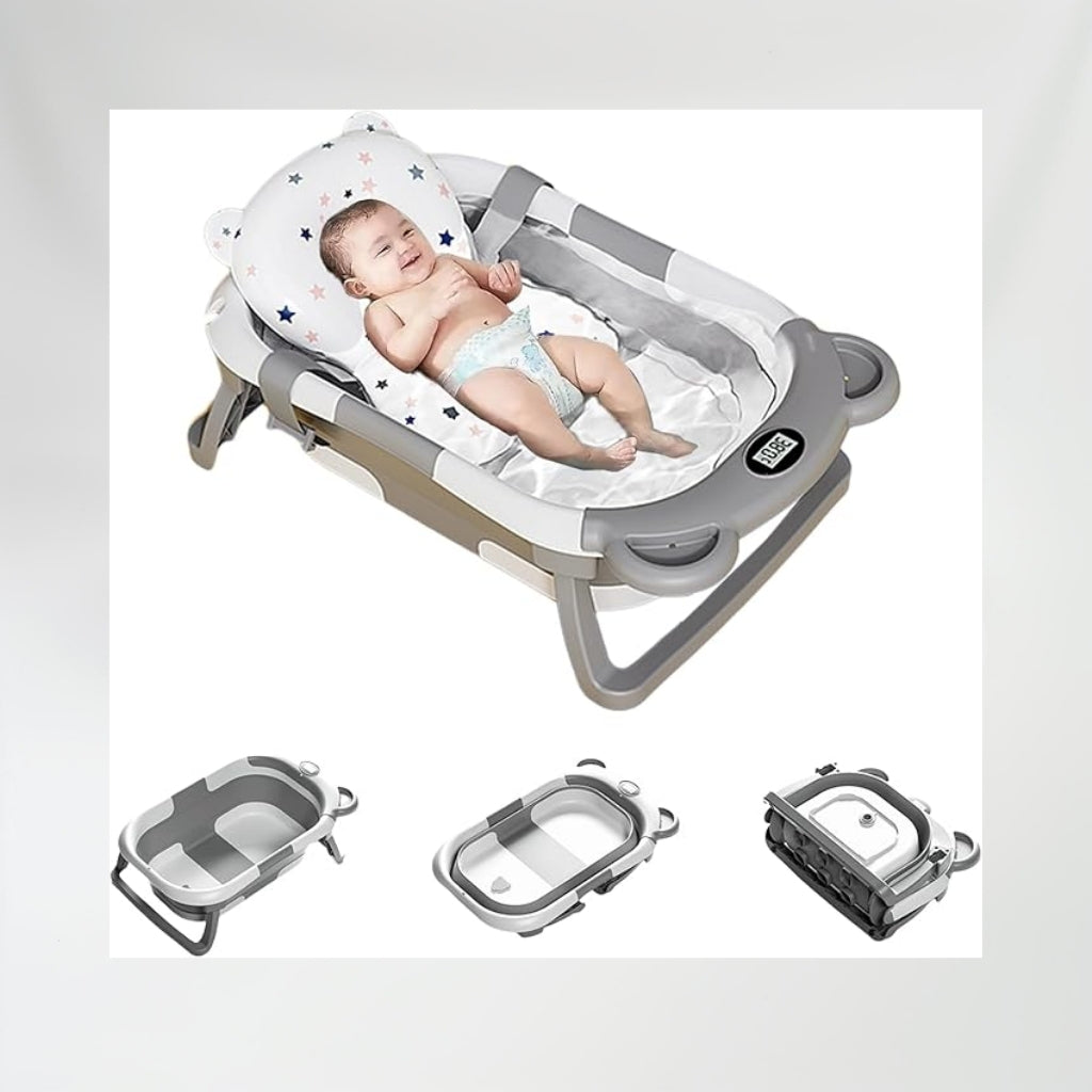 Newborn Temp-Sensing Baby Tub