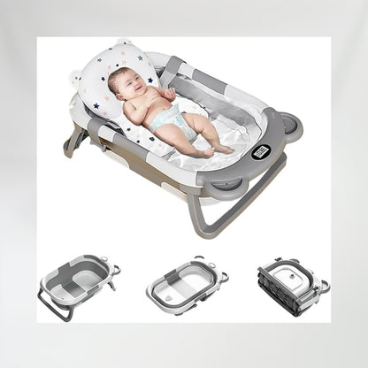 Newborn Temp-Sensing Baby Tub